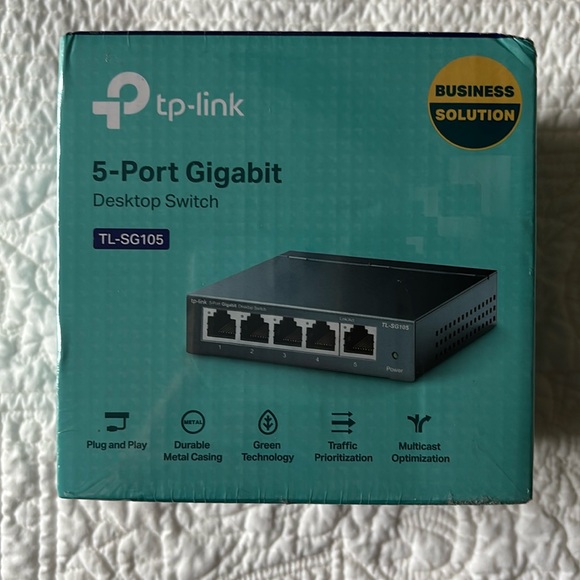 tp-link 5-Port Gigabit Desktop Switch - Picture 1 of 4
